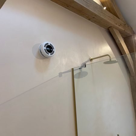 Exemple d'installation d'une VMC Double-flux PRANA Salle de bain